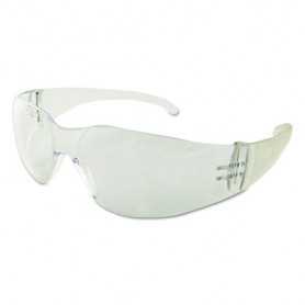 Boardwalk Safety Glasses, Clear Frame/Clear Lens, Polycarbonate