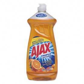 Ajax Dish Detergent, Orange, 9/Carton