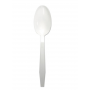 Boardwalk Heavyweight Polypropylene Cutlery, Teaspoon, White, 1000/Carton