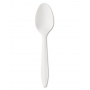 Boardwalk Mediumweight Polypropylene Cutlery, Teaspoon, White, 1000/Carton