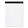 universal Premium Ruled Writing Pads, Wide/Legal Rule, 5 x 8, White, 50 Sheets, 12/Pack
