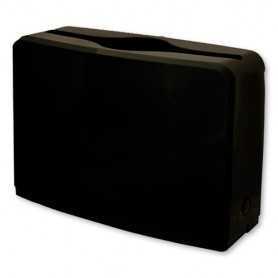 Gen Countertop Folded Towel Dispenser, 10.63" x 7.28" x 4.53", Black