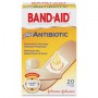 Band Aid Antibiotic Adhesive Bandages