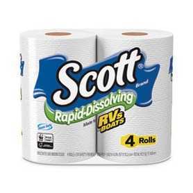 Rapid-Dissolving Toilet Paper
