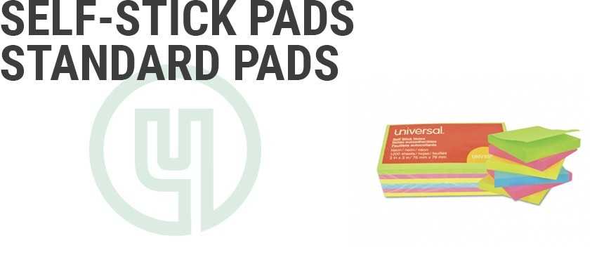 Self-Stick Pads-Standard Pads
