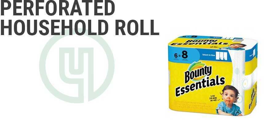 Perforated Household Roll